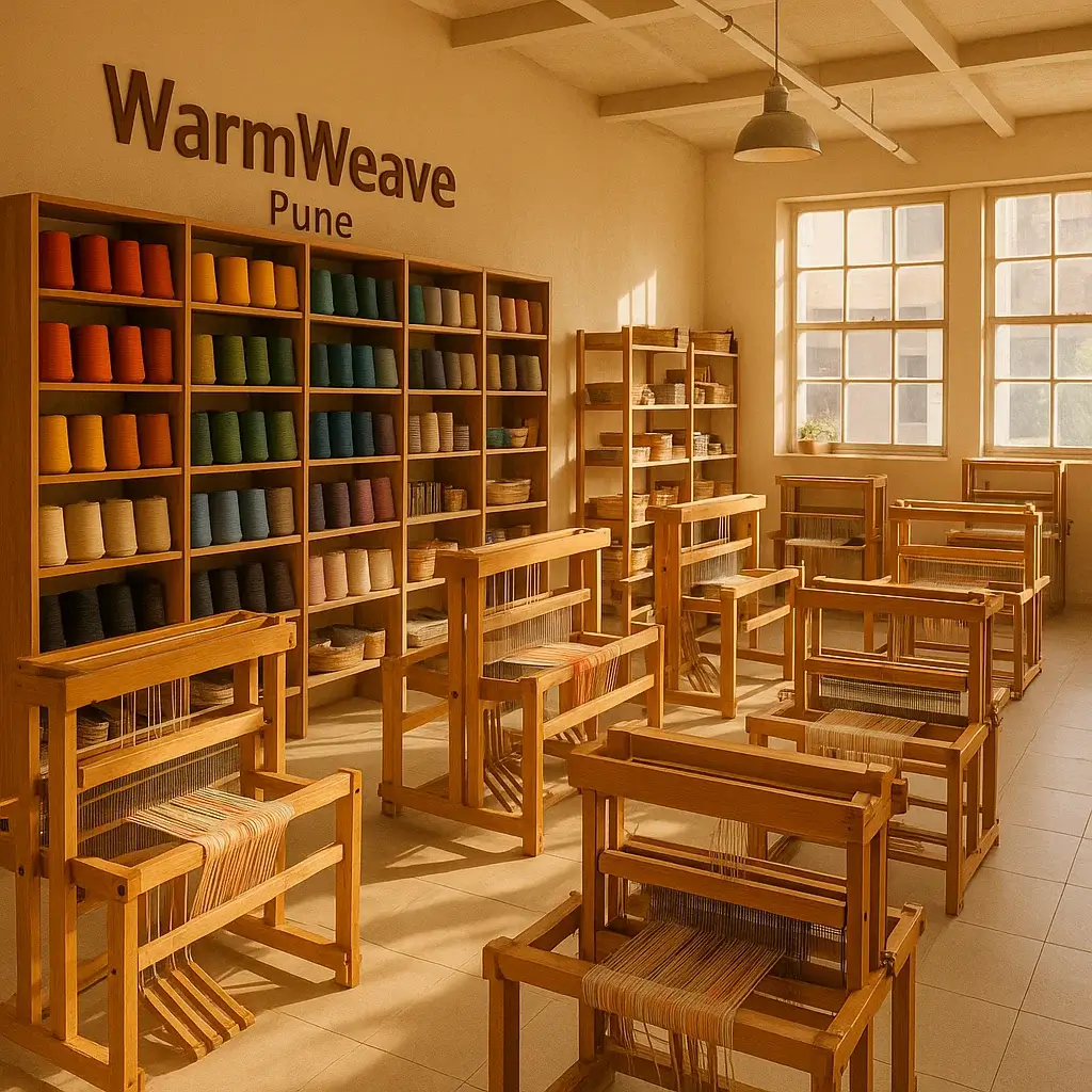 WarmWeave Pune studio interior
